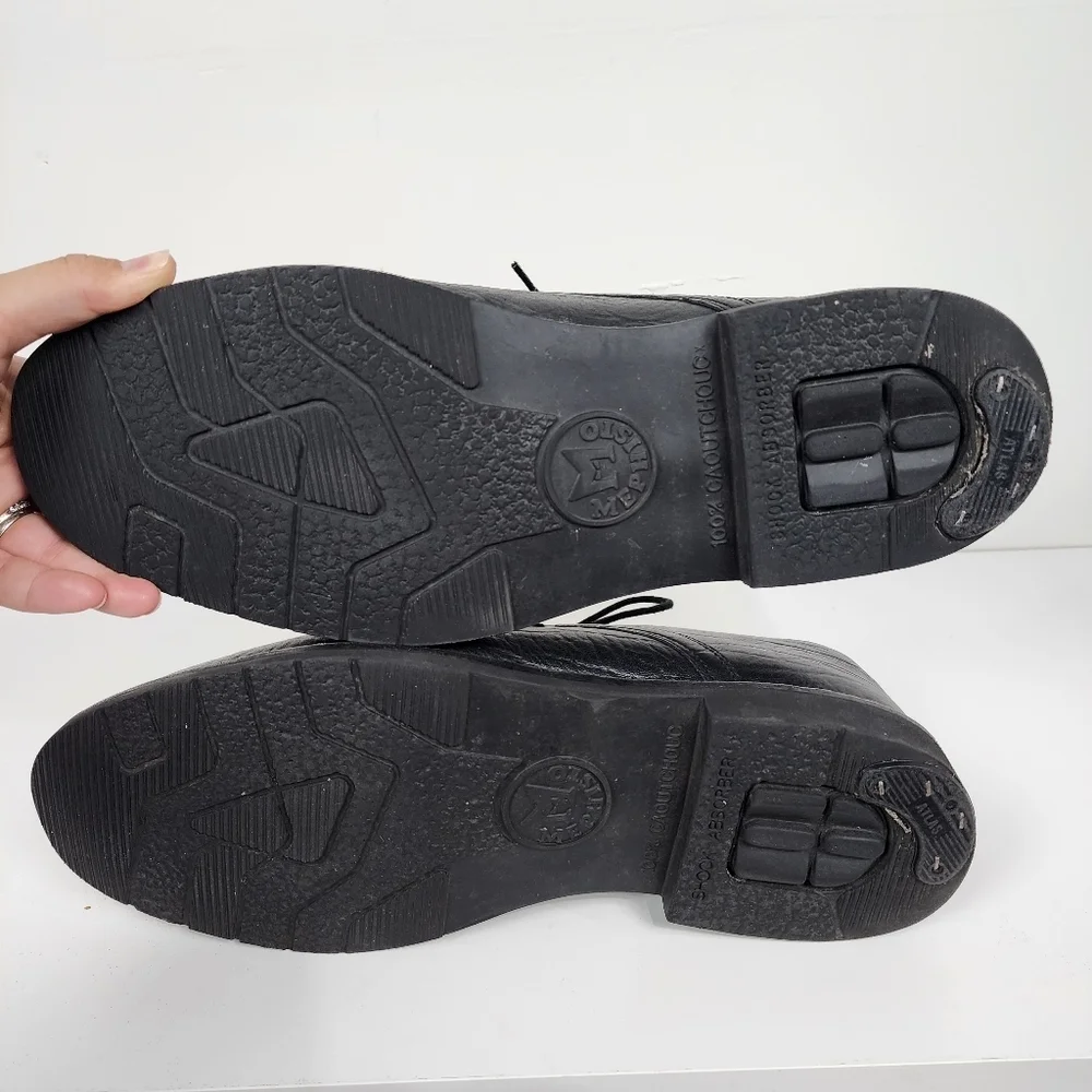 Mephisto Classic Black Leather, Size 12 READ